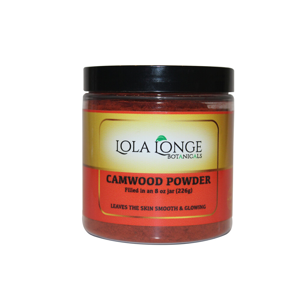 African Red Sandalwood Powder  Camwood Powder(osun) 8oz jar 100% Unrefined