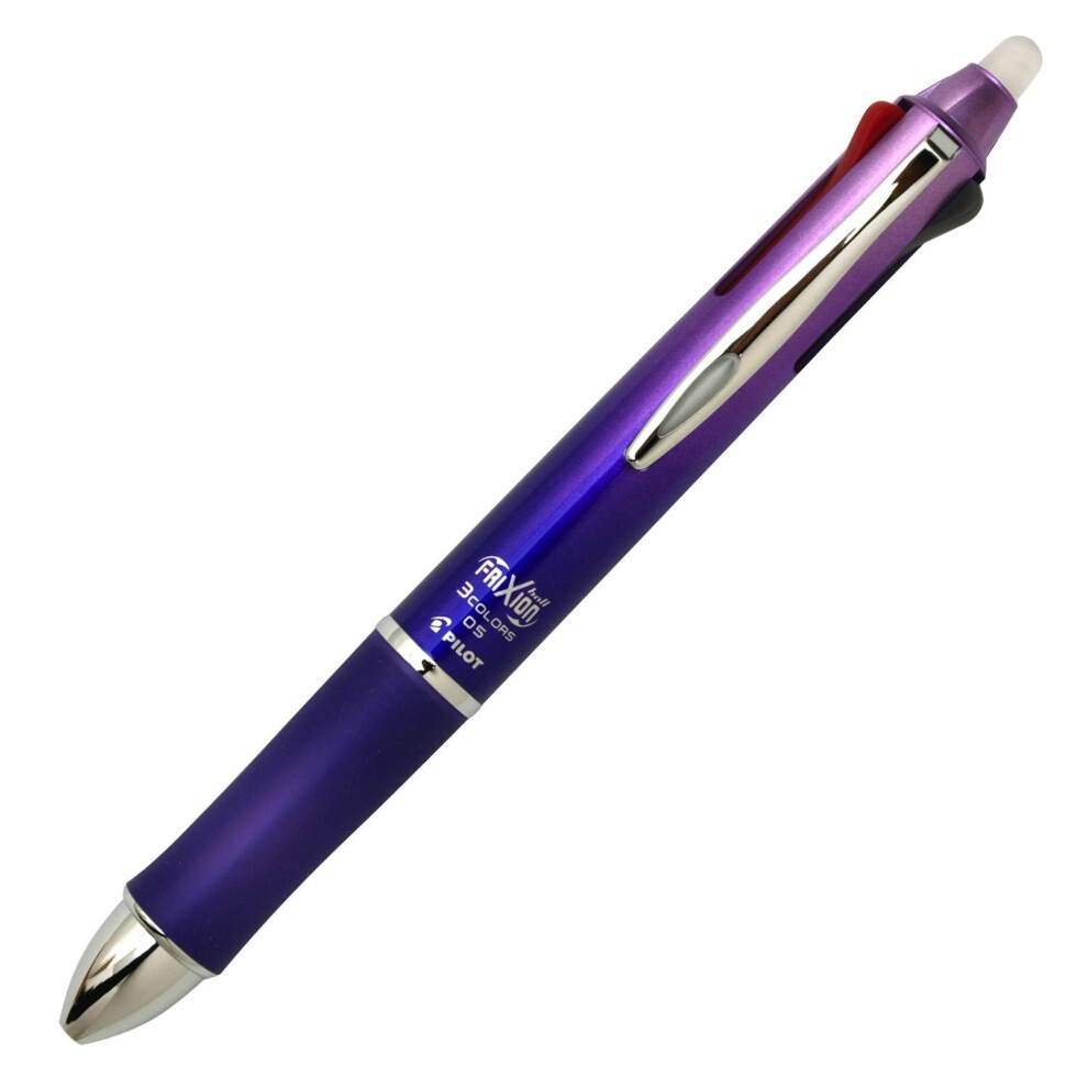 Pilot Frixion Ball 3 Metal Ballpoint Pen  Gradation Violet Body (LKFB-150EF-GRV)