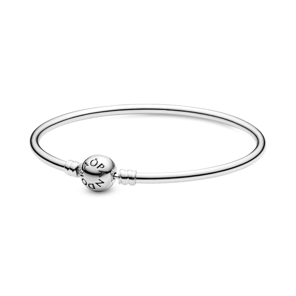 PANDORA Sterling Silver Bangle Bracelet  8.3 IN