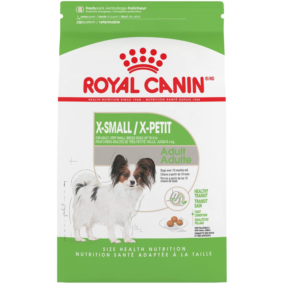 Royal Canin X-Small Adult Dry Dog Food  2.5 lb bag