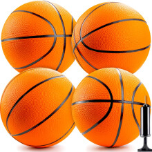 Mini Basketball - 7 Inch Size 3 Pack Of 4 - Mini Hoop Outdoor Basketball Set & Indoor For Small Basketball Hoops & Pool Basketball Parties - Kids Ba