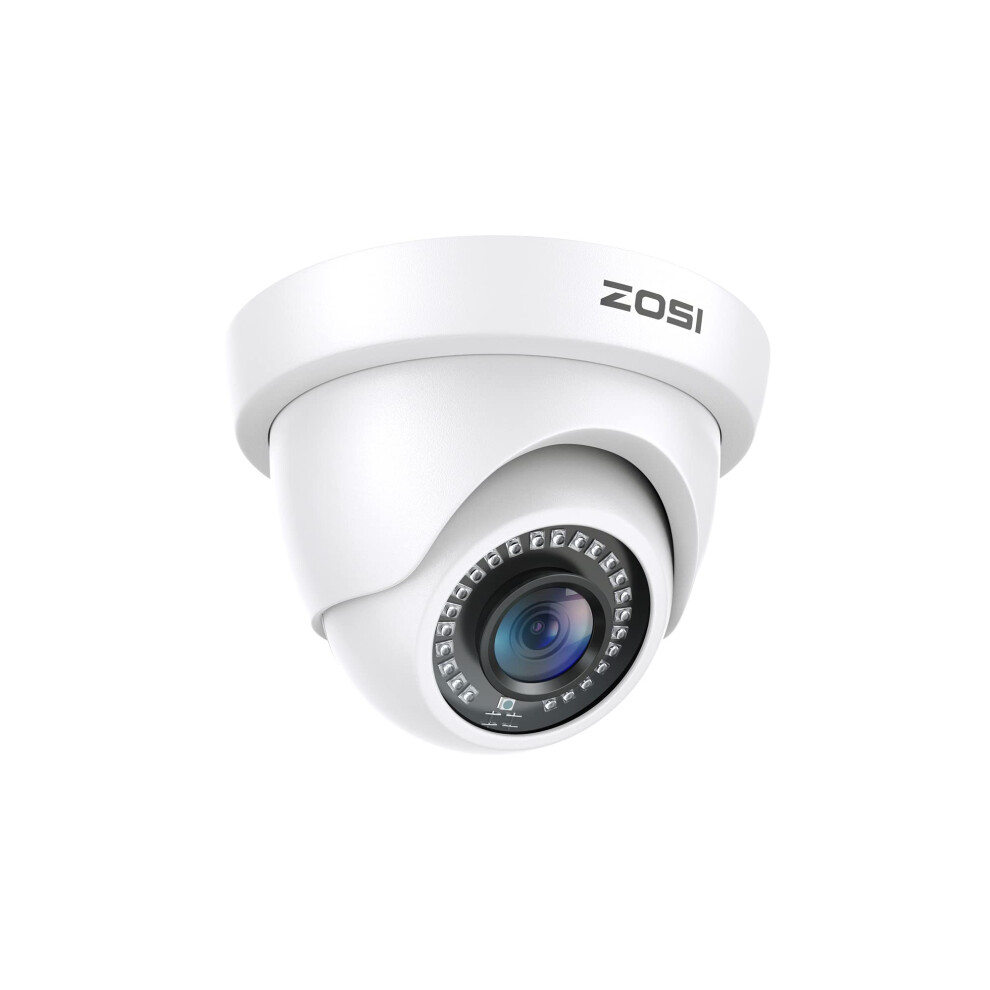 Zosi 2Mp 1080P Hd Dome Camera For Home Security Outdoor Indoor(Hybrid 4-In-1 Cvi/Tvi/Ahd/960H Analog Cvbs) 80Ft Ir Night Vision Cctv Surveillance Ca 6971627214962