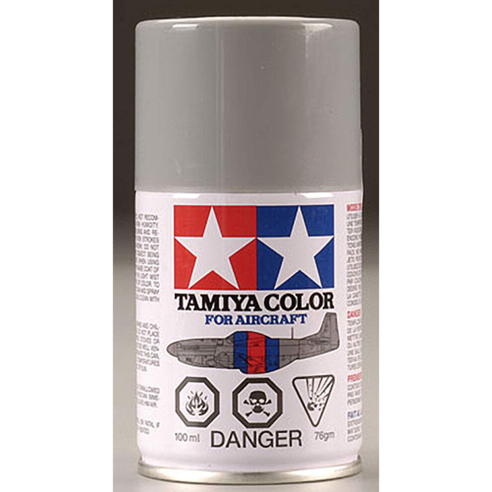 Tamiya America  Inc Aircraft Spray Paint AS-7 Neutral Gray (USAF) 100ml  TAM86507