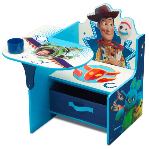 Delta Children Chair Desk with Storage Bin  Toy Story 4
