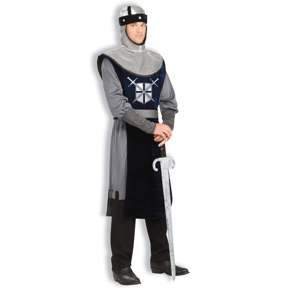 Forum Novelties mens Knight of the Round Table Adult Sized Costumes  Silver  Standard US