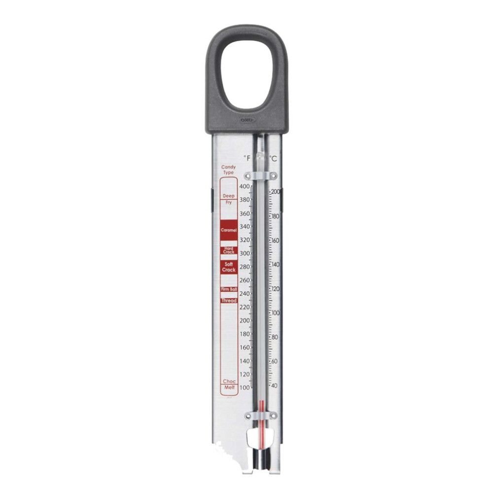 OXO Good Grips Glass Candy and Deep Fry Thermometer  Silver  1 EA