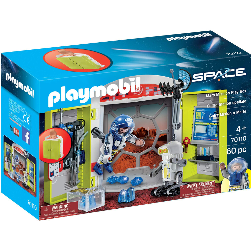 Playmobil Mars Mission Play Box  Multi