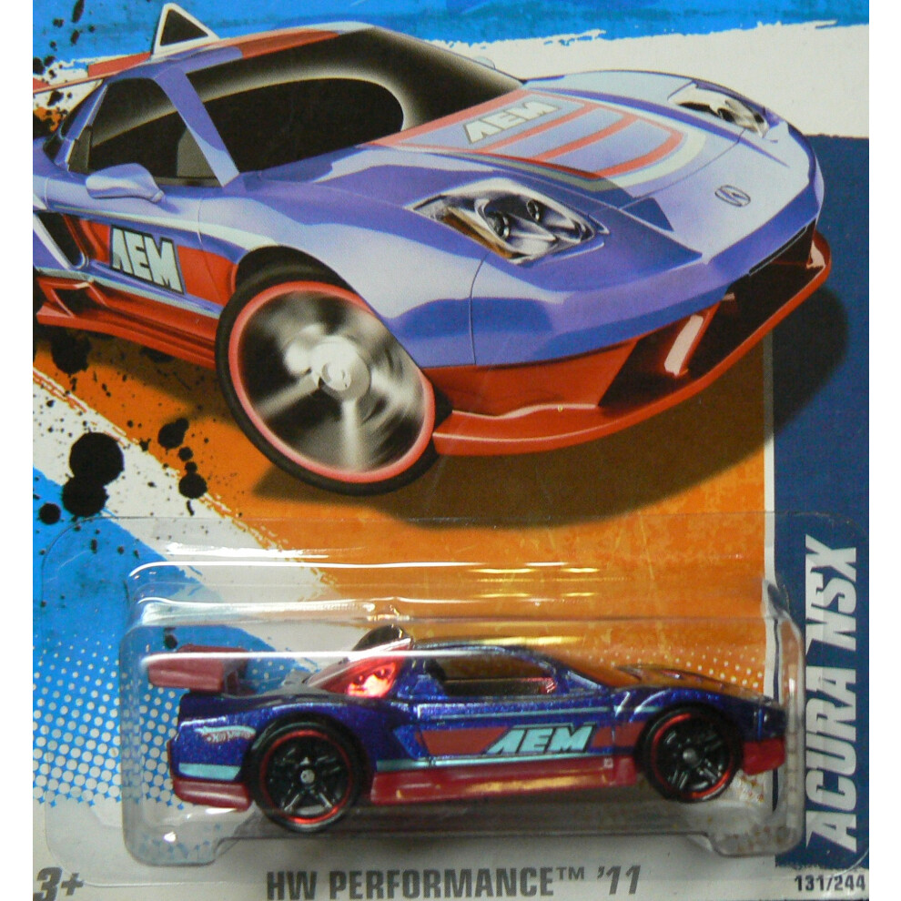 Hot Wheels Acura NSX 2011 HW Perfomance 1/10#131/244