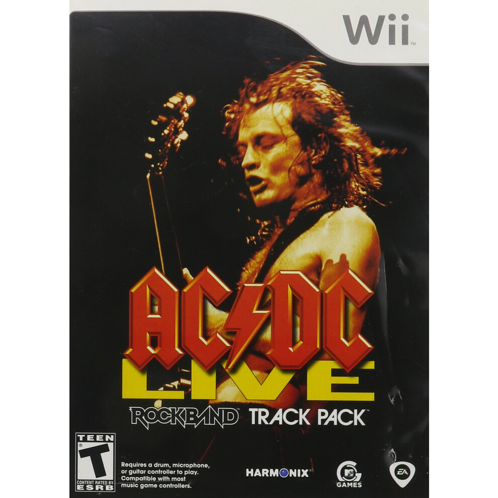 AC/DC Live: Rock Band Track Pack - Nintendo Wii