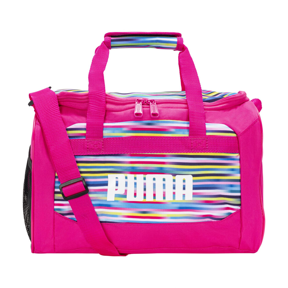 PUMA unisex child Evercat Transformation Jr duffel bags  Pink/Multi  One Size US