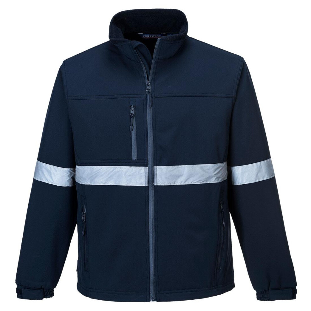 (3XL, Navy) Portwest Mens Soft Shell Jacket