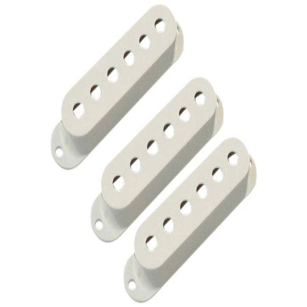 Fender Strat Pickup Cover Set (3)  Parchment