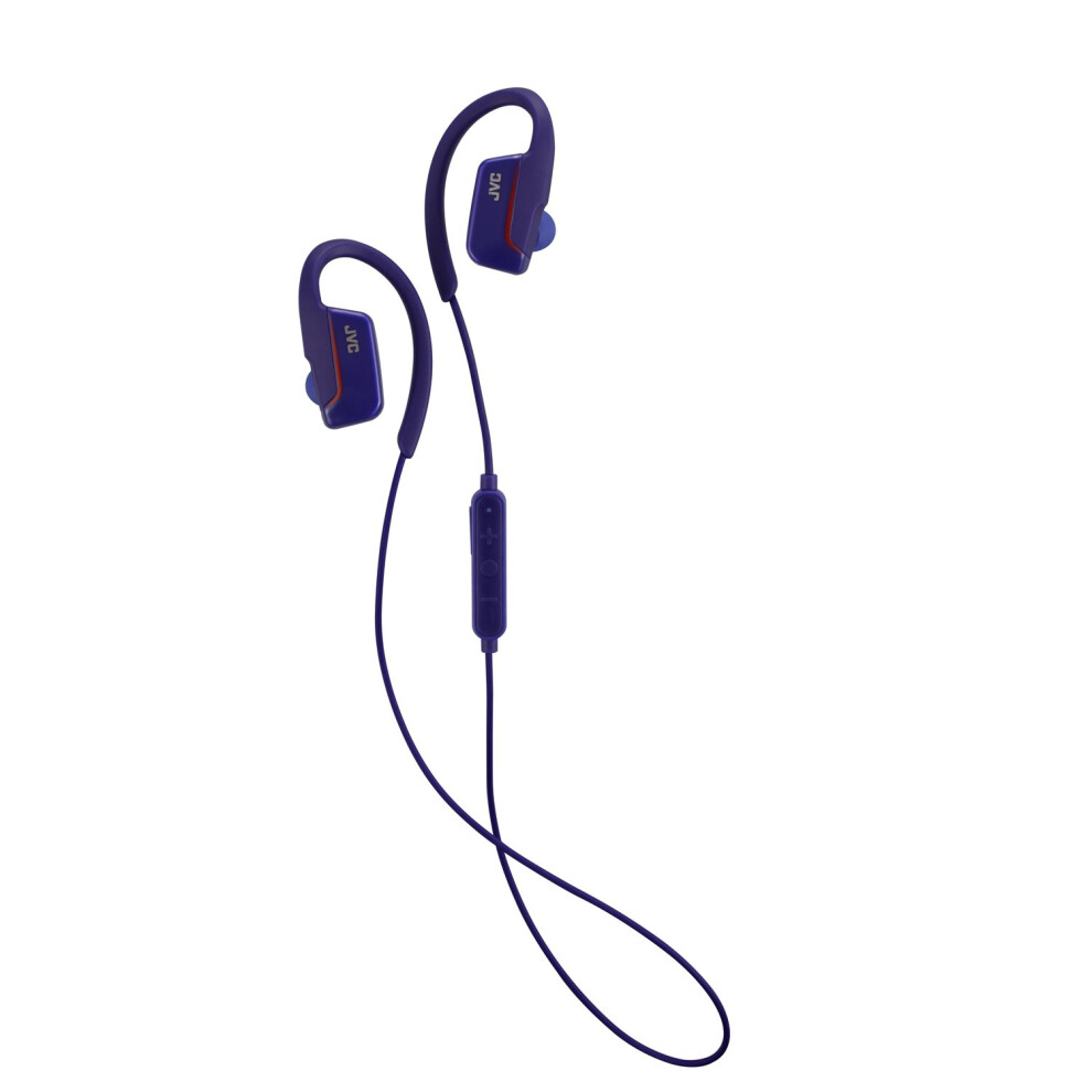 JVC Wireless Earclip Sport Headphone (Blue) HA-EC30BTA