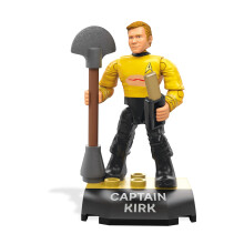 Mega Construx Heroes Capitán Kirk Set de Construcción