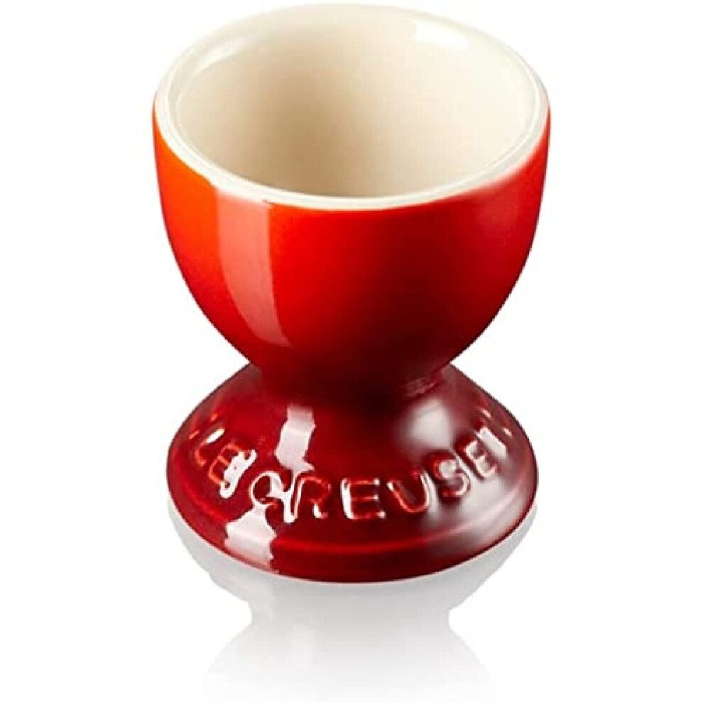 Le Creuset Stoneware Egg Cup  2""  1 EA  Cherry