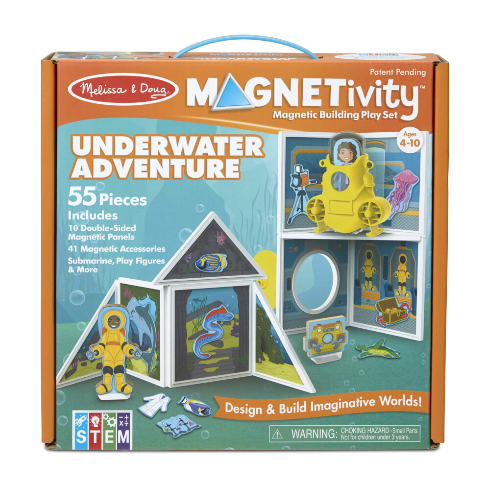 Melissa & Doug Magentivity Magnetic Dress-Up Play Set - Underwater Adventure