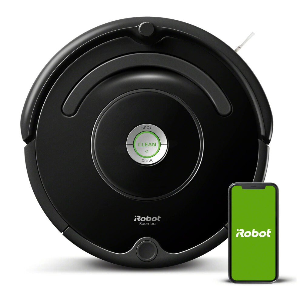 iRobot Roomba Vac Robot Vacuum (Q0120) - Easy to use  Power-Lifting Suction  Multi-Surface Cleaning  Smart Navigation Cleans in Neat Rows  Self-Chargi