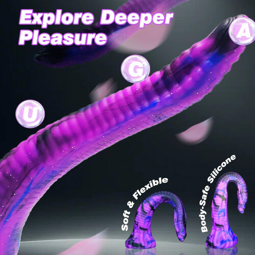 Fantasy Silicone Dragon Dildo Suction Cup Prostate G-Spot Stimulation 2