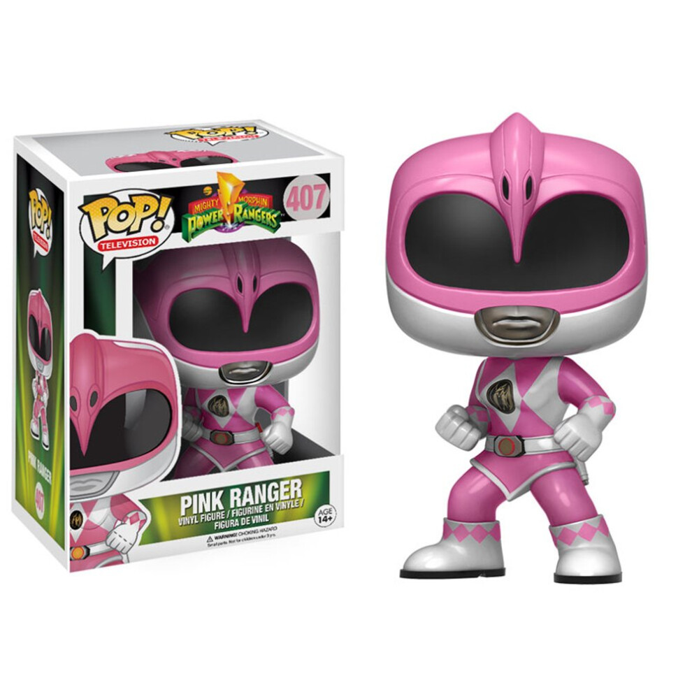 Funko POP Television: Power Rangers Action Figure  Pink