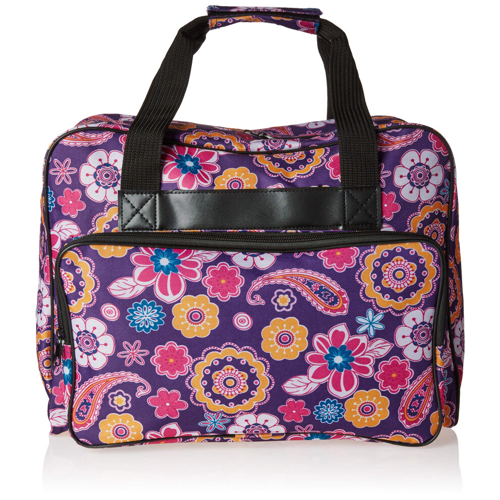 Janome Universal Purple Sewing Machine Tote  Canvas