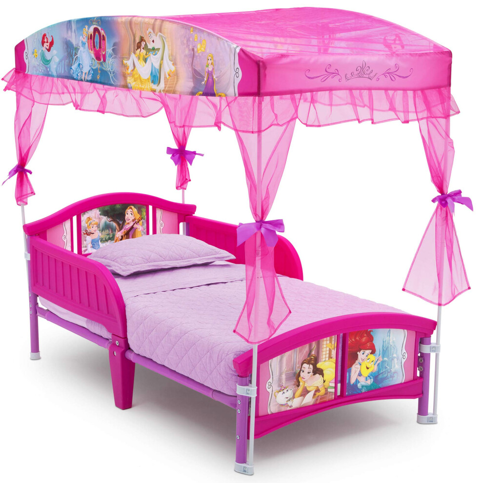 Delta Children Canopy Toddler Bed  Disney Princess