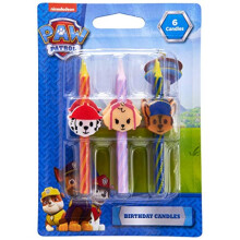 Bougies d'anniversaire Paw Patrol Décoration de fête