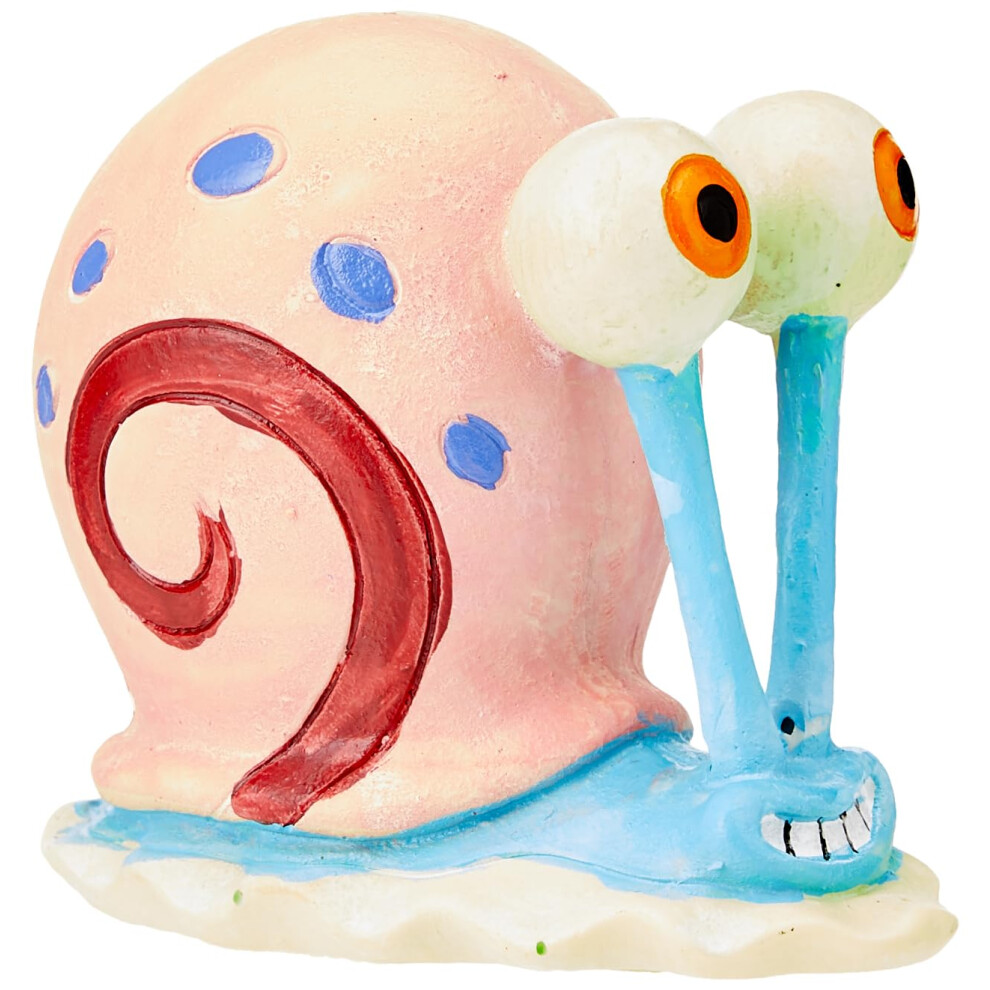 Spongebob Penn-Plax Spongebob Squarepants' Gary The Snail - Large Resin Aquarium Ornament (SBR22) Add a Little Bikini Bottom Decor to Your Tank Multic