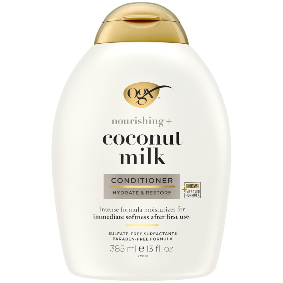 Organix Nourishing Conditioner  Coconut Milk  13 fl Ounces (Pack of 2)