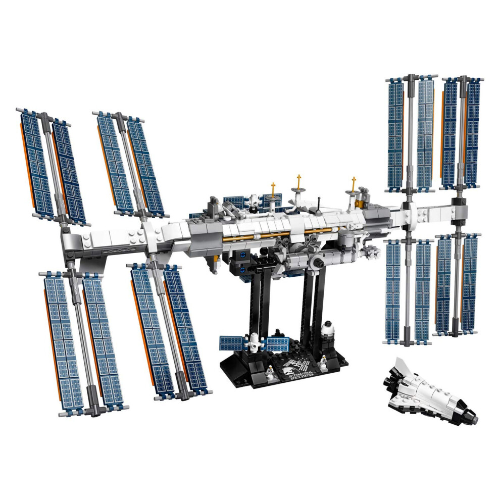 LEGO Ideas International Space Station 21321 Building Kit  Adult Set for Display  Makes a Great Birthday Present (864 Pieces)