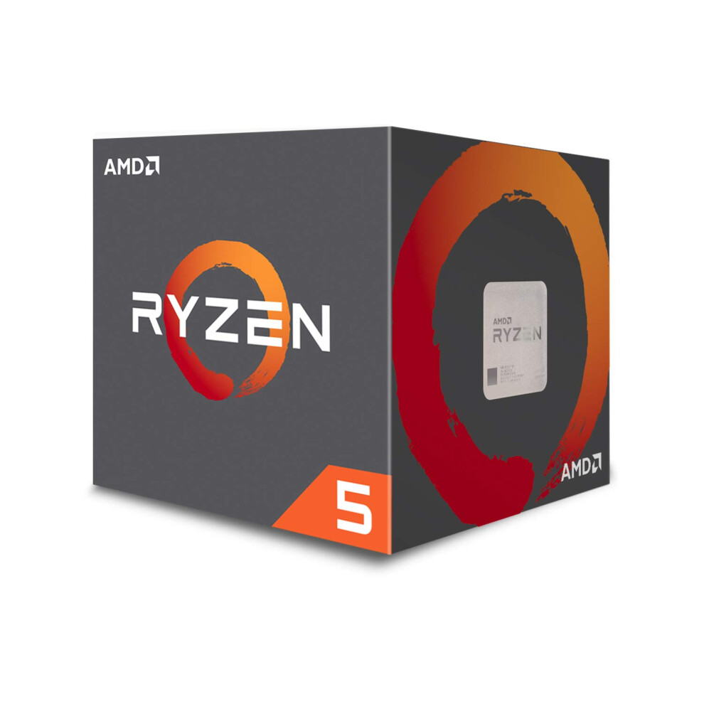 AMD Ryzen 5 1600 65W AM4 Processor with Wraith Stealth Cooler (YD1600BBAFBOX)