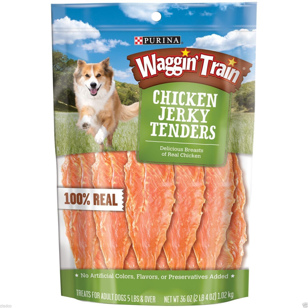 Waggin Train Chicken Jerky Dog Treats  36 oz.