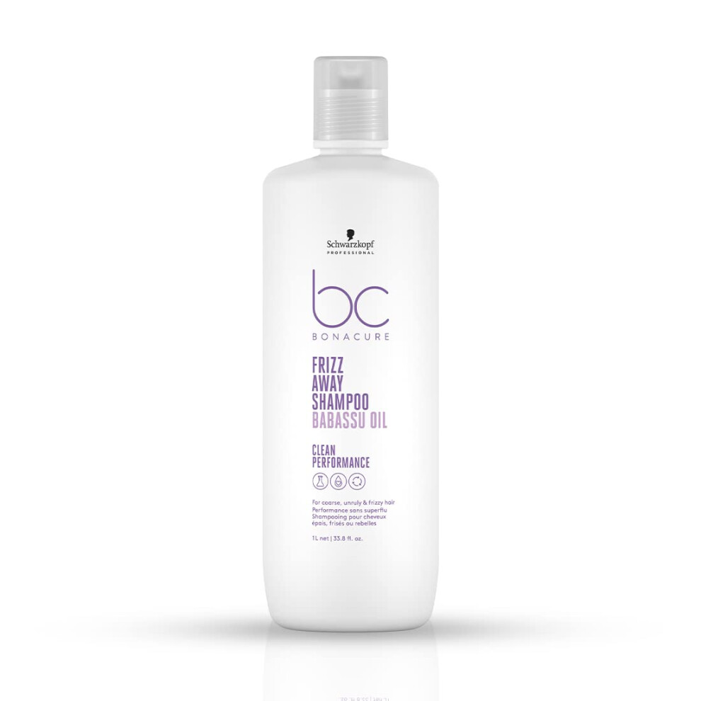 Schwarzkopf Bc Bonacure Keratin Smooth Perfect Shampoo By for Unisex - 33.8 Ounce Shampoo  33.8 Ounce