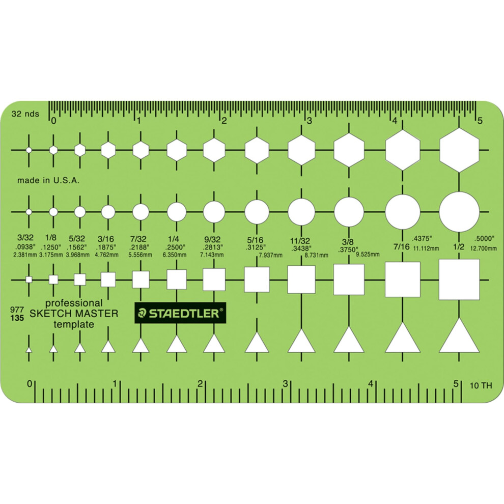 Staedtler Mars Template  Sketch Master