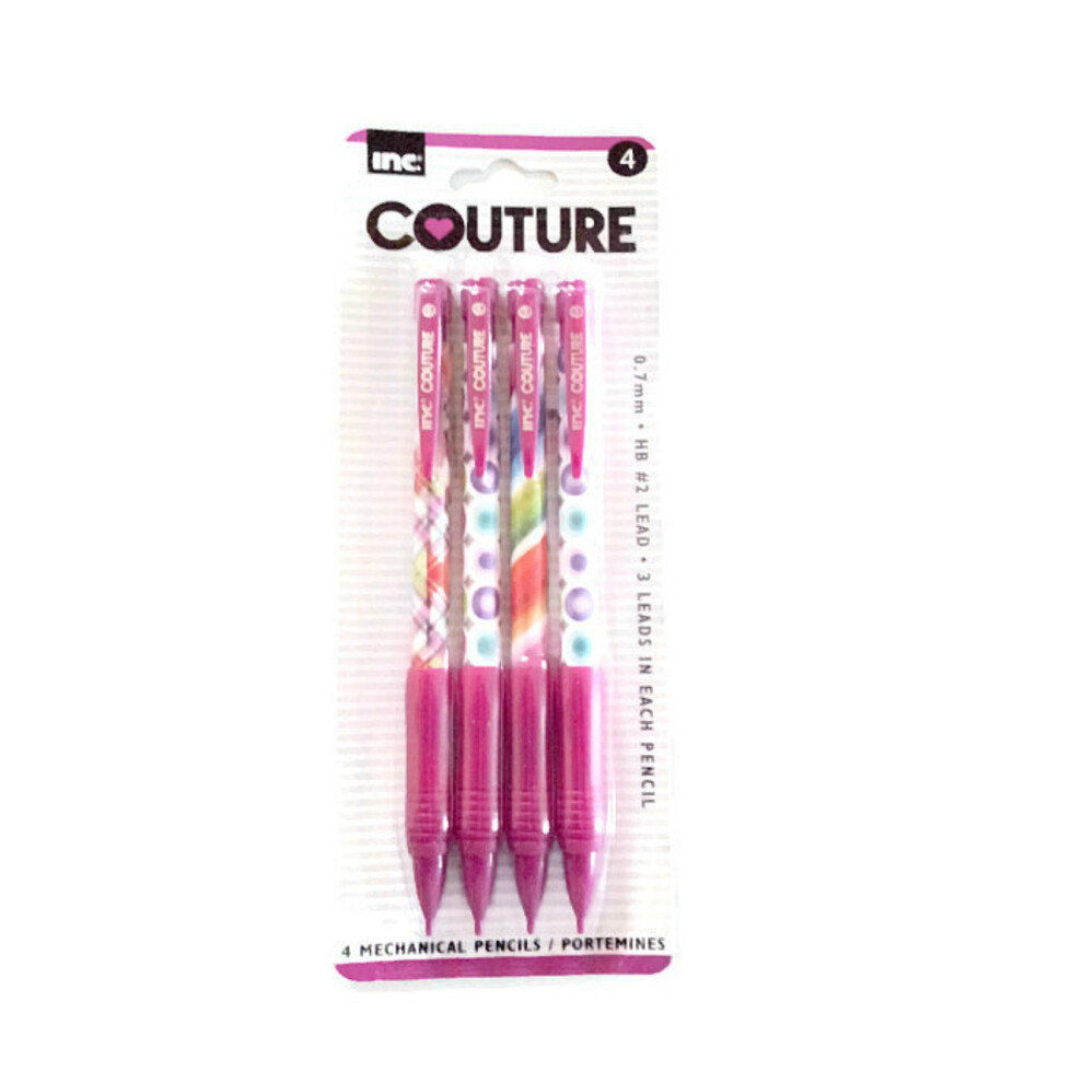 Couture Fashion Mechanical Pencils  4 Pencils