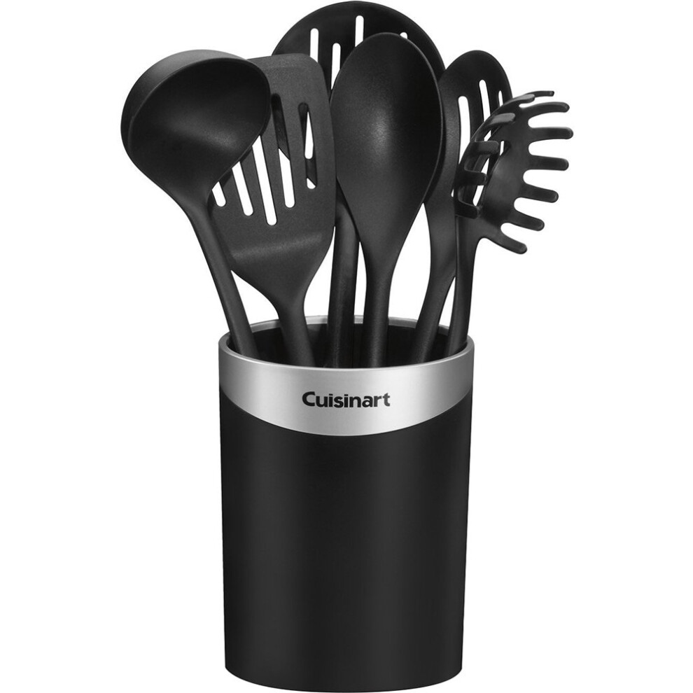 Cuisinart CTG-00-CCR7 Curve Crock with Tools  Set of 7   Black