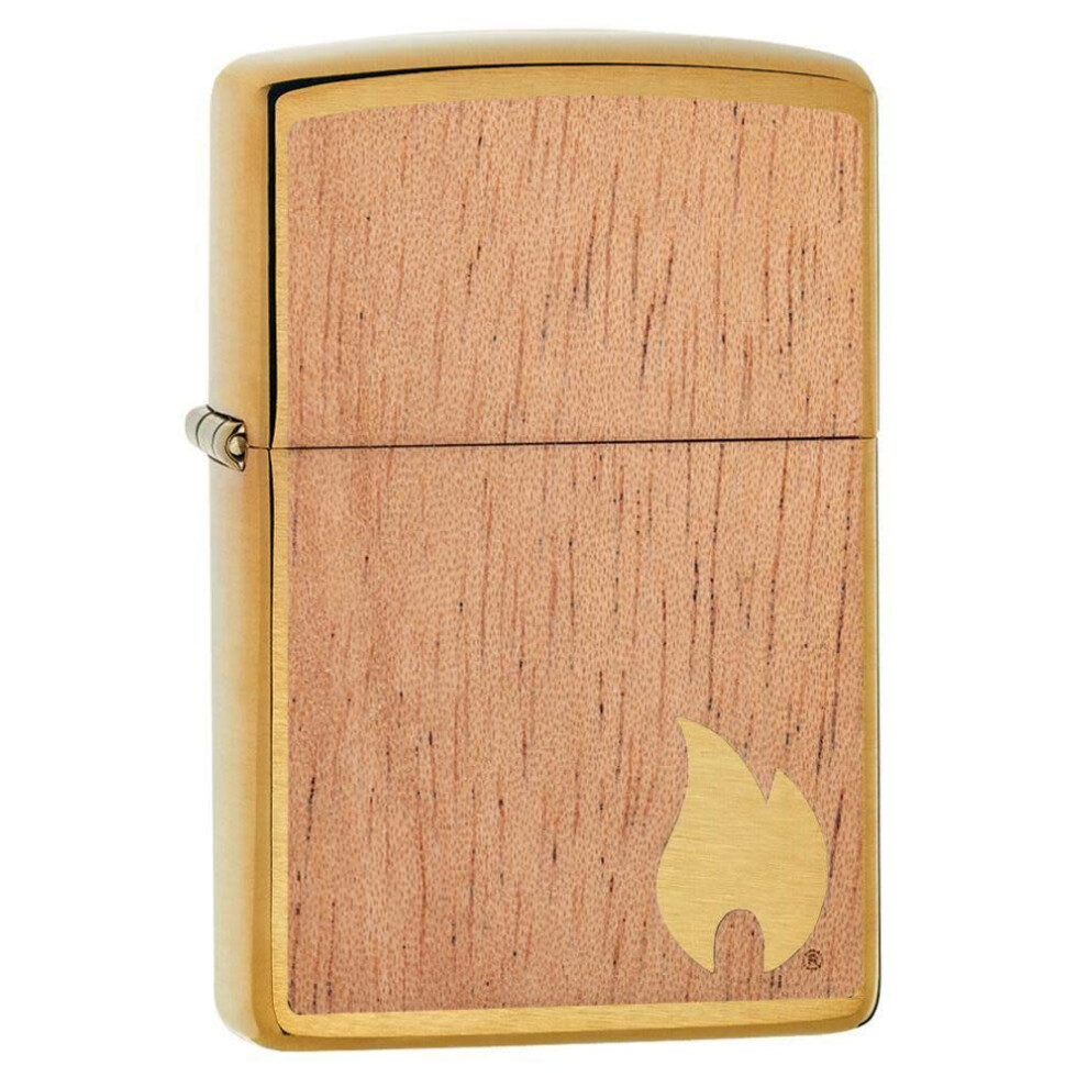 Zippo Windproof Woodchuck Usa Flame Pocket Lighter