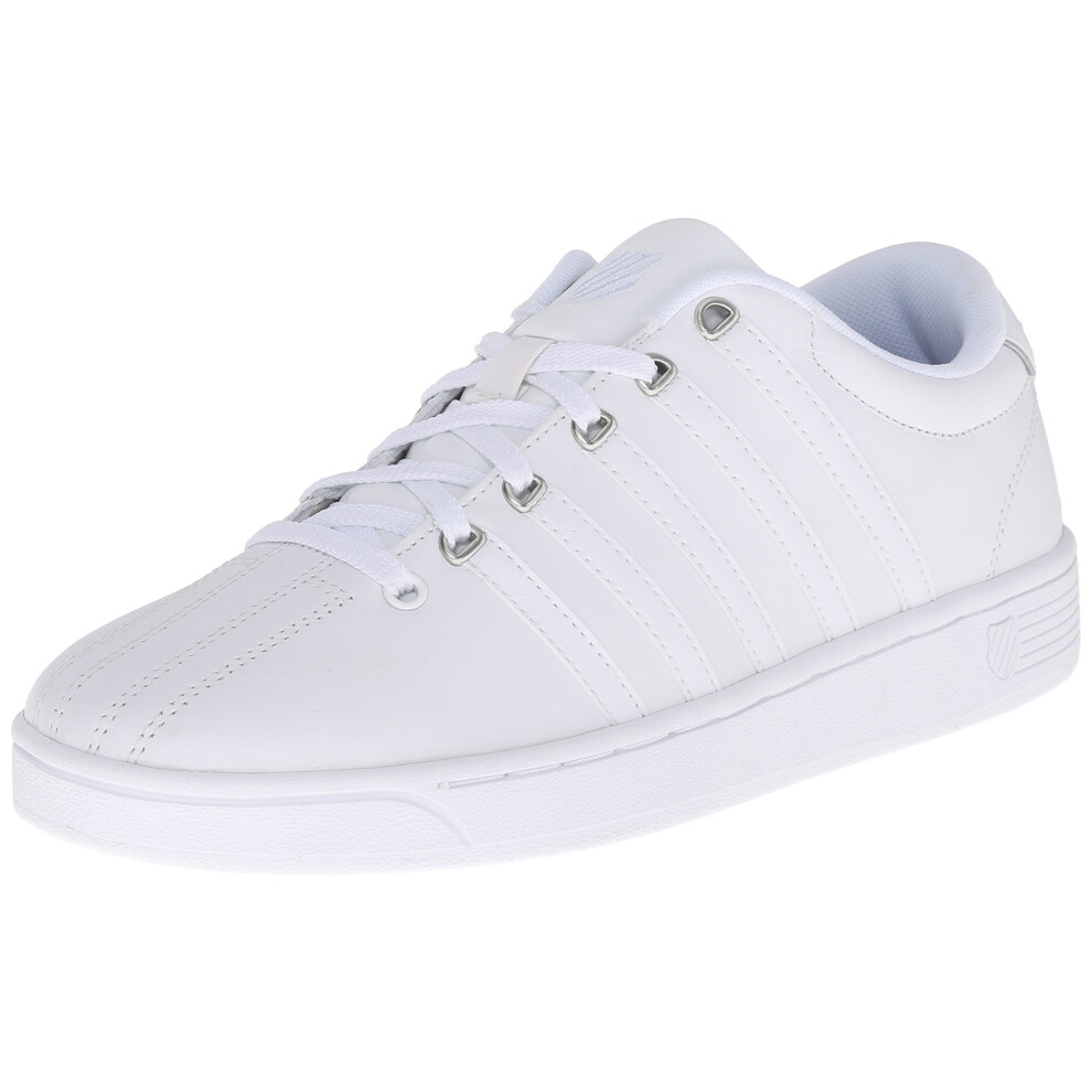 K-Swiss Women's Court Pro II CMF Sneaker  White/Silver  8.5 M