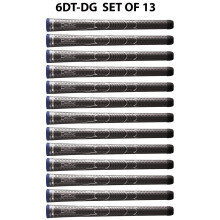 Winn Grips Dri-Tac 13 Piece Midsize (+1/16"") Dark Gray Golf Grip Bundle - Comfortable feel Tackiness Non-slip for All-Weather conditions - Shock Abso