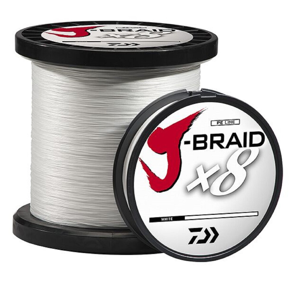 Daiwa J-BRAIDX8  Filler Spool  White  Mono Dia.= 25lb.