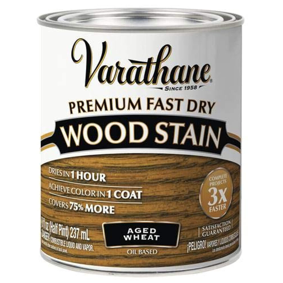 Rust-Oleum Varathane  Aged Wheat  1/2 Pint  11 Fl Oz (Pack of 1)