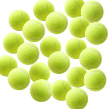 Swity Home tennisbolde 12-pack tennistr?ningsbolde til voksne B?rn lektioner ?velse eller leg med k?ledyr (almindelig farve)