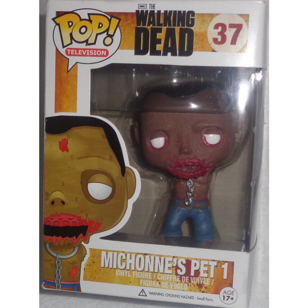 [UK Import] Walking Dead Michonne Pet Zombie Pop! Vinyl Figure - Pet Walker 1