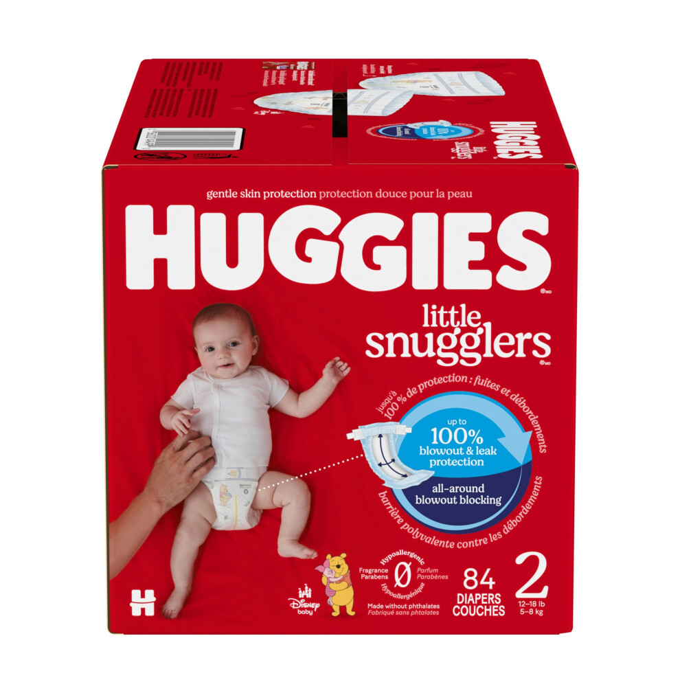 Huggies Little Snugglers Diapers  Size 2