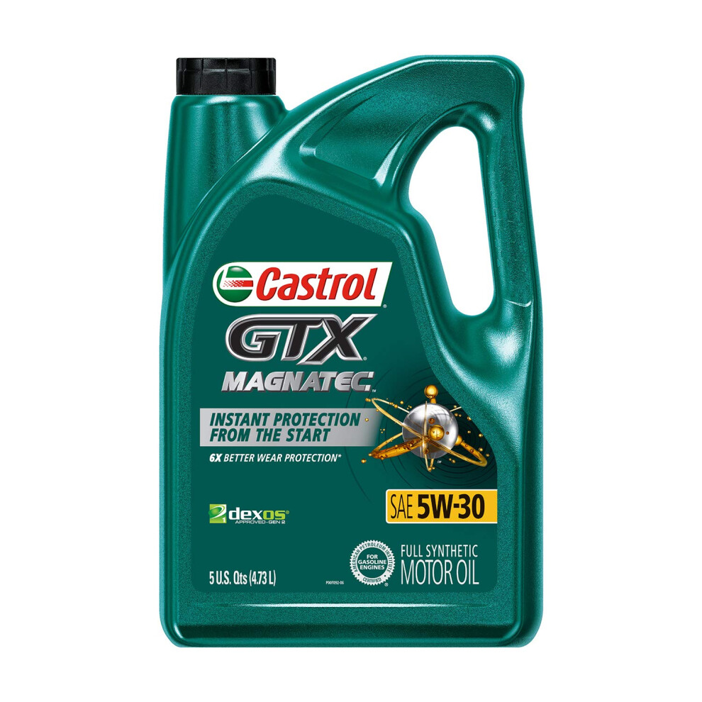 Castrol GTX MAGNATEC 5W-30 Full Synthetic Motor Oil  5 Quart