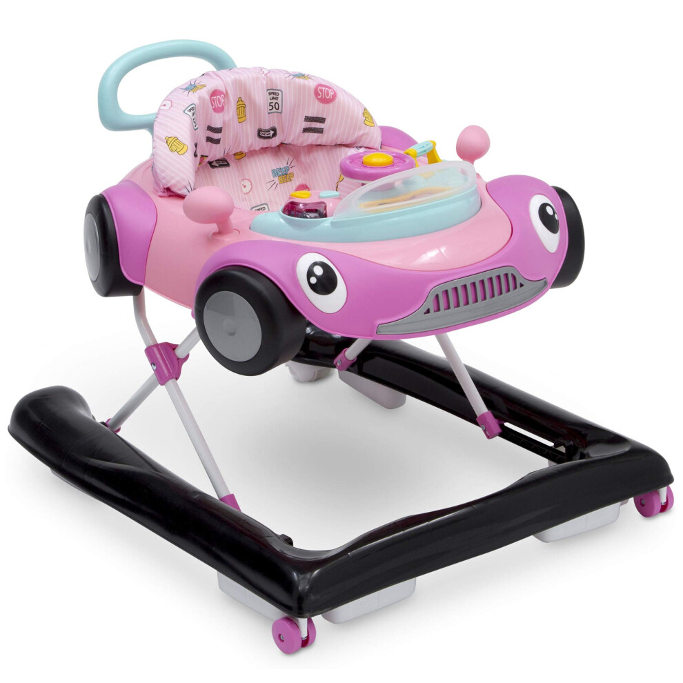 Delta Children First Race 2-in-1 Walker  Pink