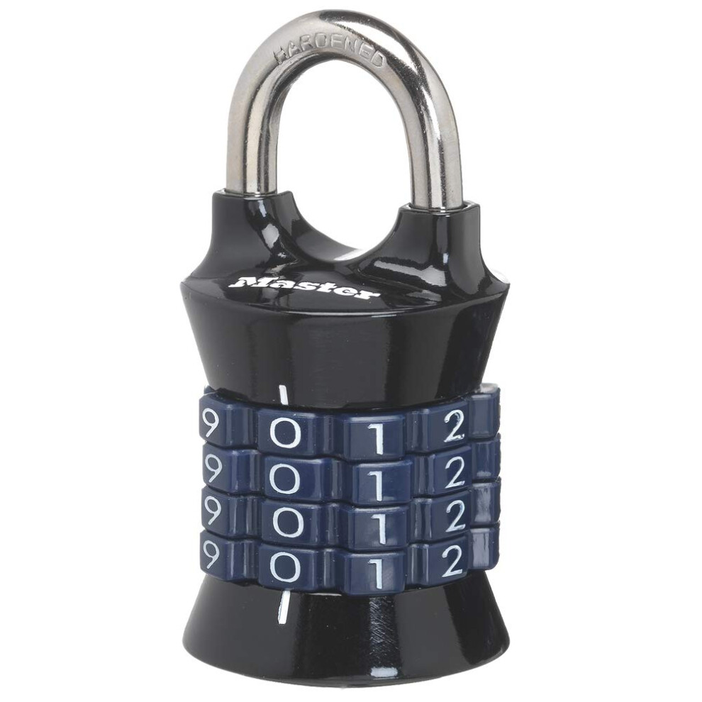 Master Lock 1535D Locker Lock Set Your Own Combination Padlock, 1 Pack, Colors May Vary