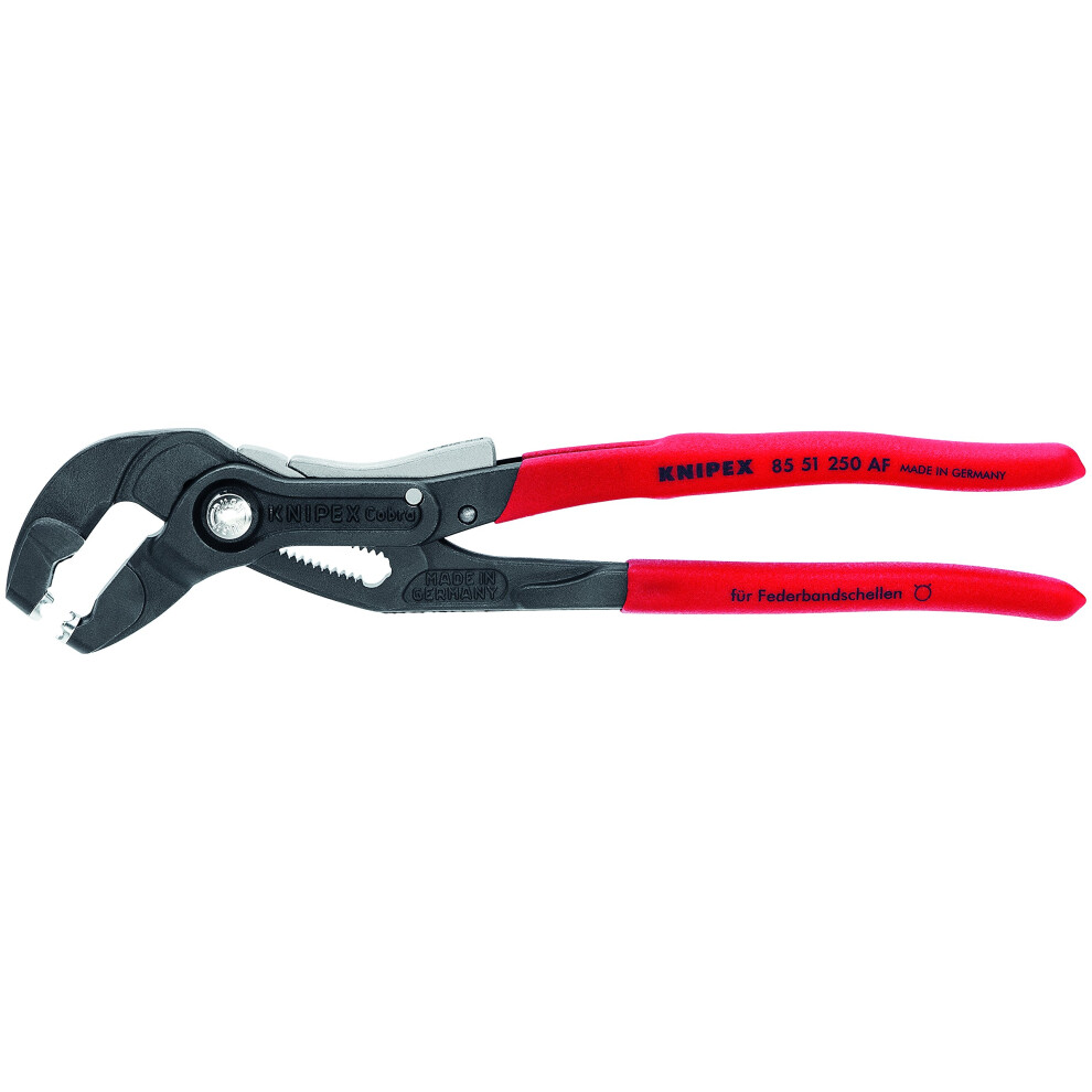 KNIPEX Tools - Spring Hose Clamp Pliers With Lock (8551250AFSBA)