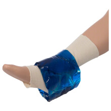 Torex Terapia Fría y Caliente - Manga Fría Reutilizable (Grande) - Pack de Hielo para Pantorrilla, Rodilla y Muslo - 15" a 21"