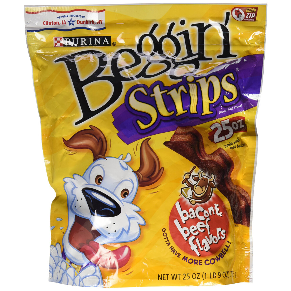 Beggin' Strips Beef & Bacon - 25 Oz