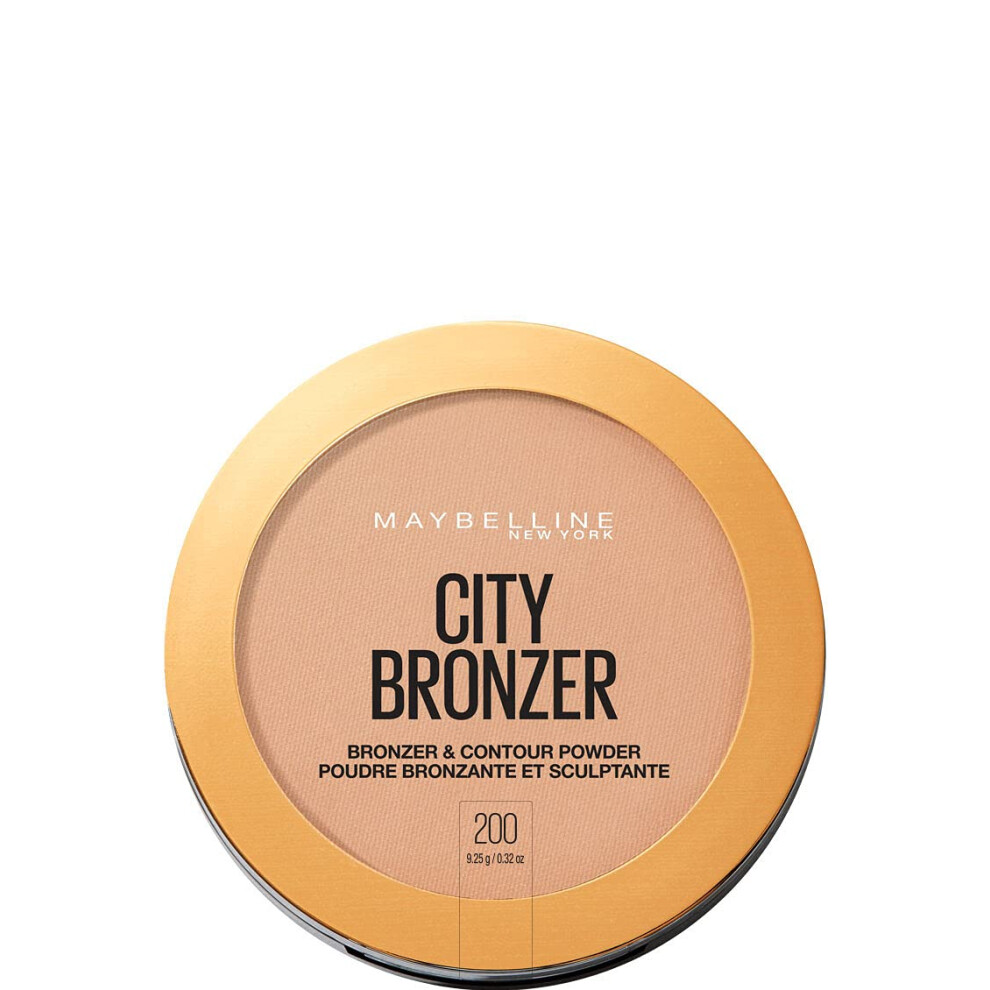 Maybelline New York City Bronzer Powder Makeup  Bronzer and Contour Powder  200  0.32 oz.